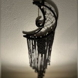Ambient Crescent Moon Dreamcatcher